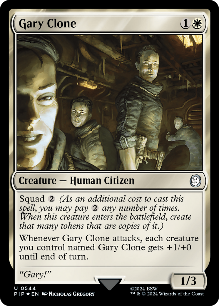 Gary Clone (Surge Foil) [Fallout] | Arkham Games and Comics