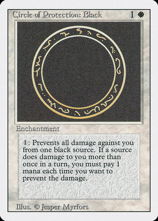 Circle of Protection: Black [Revised Edition] | Arkham Games and Comics
