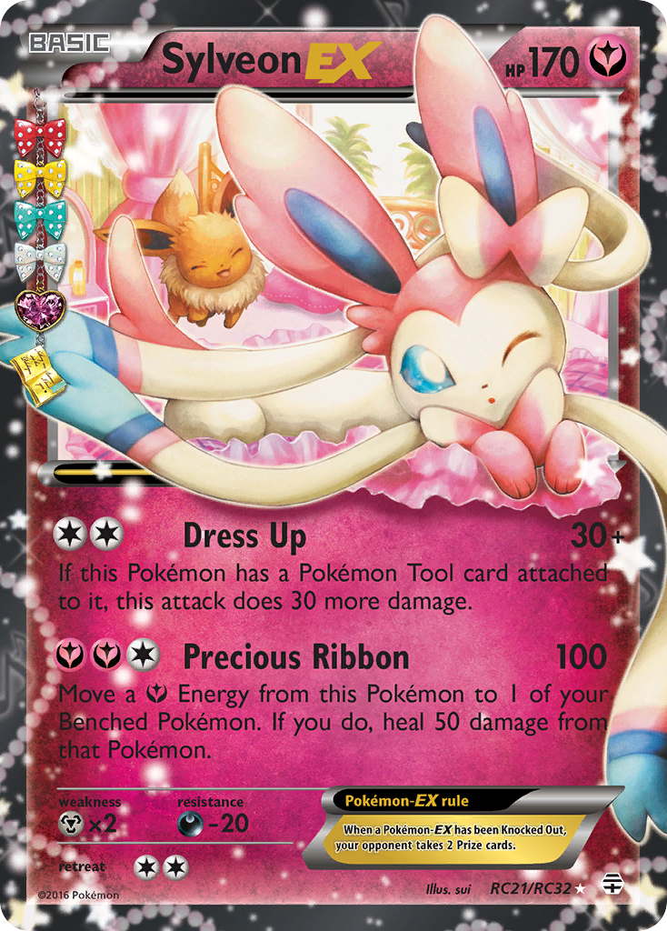 Sylveon EX (RC21/RC32) [XY: Generations] | Arkham Games and Comics