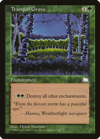 Tranquil Grove [Weatherlight] | Arkham Games and Comics