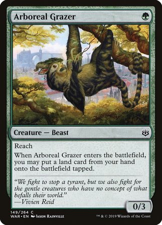 Arboreal Grazer [War of the Spark] | Arkham Games and Comics