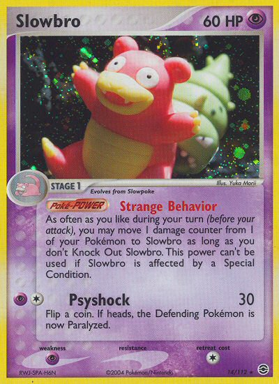 Slowbro (14/112) [EX: FireRed & LeafGreen] | Arkham Games and Comics