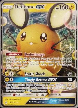 Dedenne GX (57/214) (Perfection - Henry Brand) [World Championships 2019] | Arkham Games and Comics