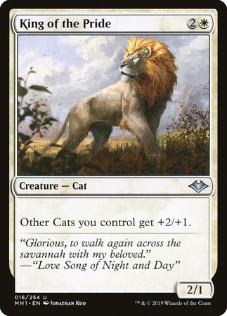 King of the Pride [Modern Horizons] | Arkham Games and Comics