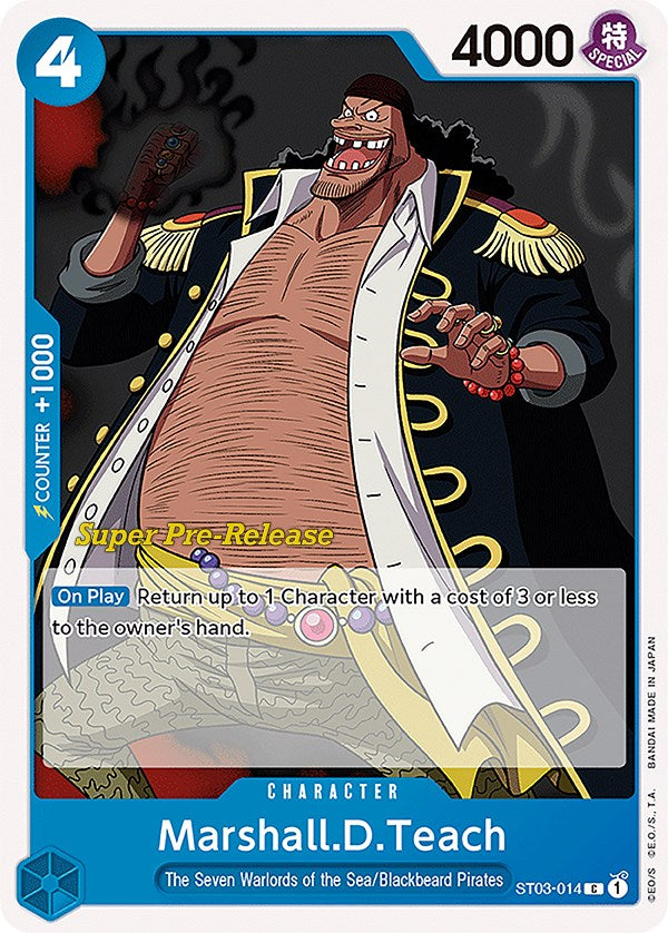 Marshall.D.Teach [Super Pre-Release Starter Deck: The Seven Warlords of the Sea] | Arkham Games and Comics
