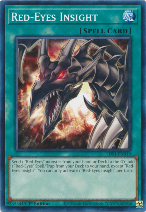 Red-Eyes Insight [LDS1-EN019] Common | Arkham Games and Comics