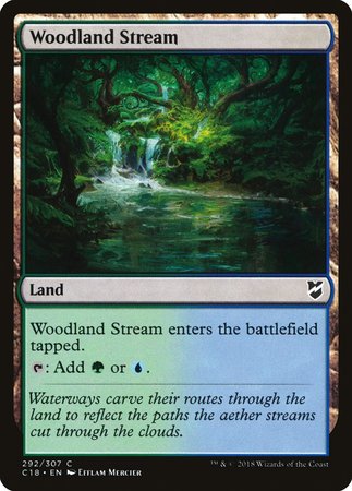 Woodland Stream [Commander 2018] | Arkham Games and Comics