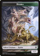 Hydra Token [Zendikar Rising] | Arkham Games and Comics
