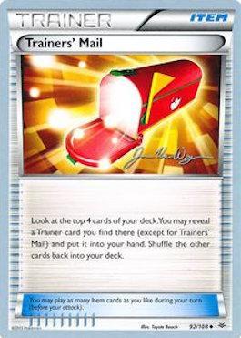Trainers' Mail (92/108) (HonorStoise - Jacob Van Wagner) [World Championships 2015] | Arkham Games and Comics