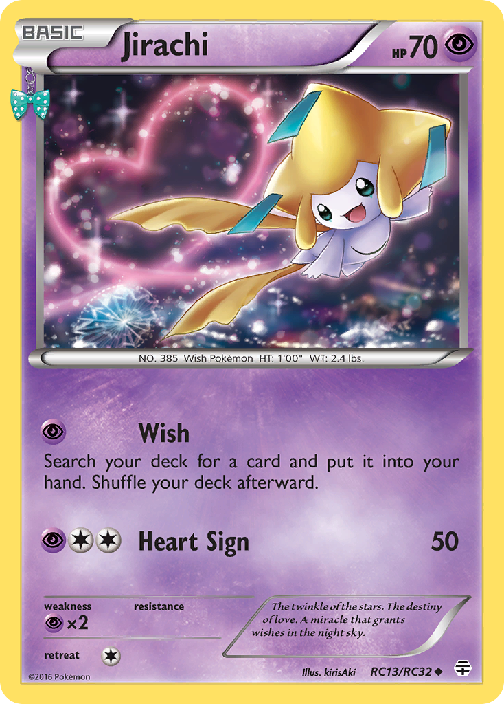 Jirachi (RC13/RC32) [XY: Generations] | Arkham Games and Comics