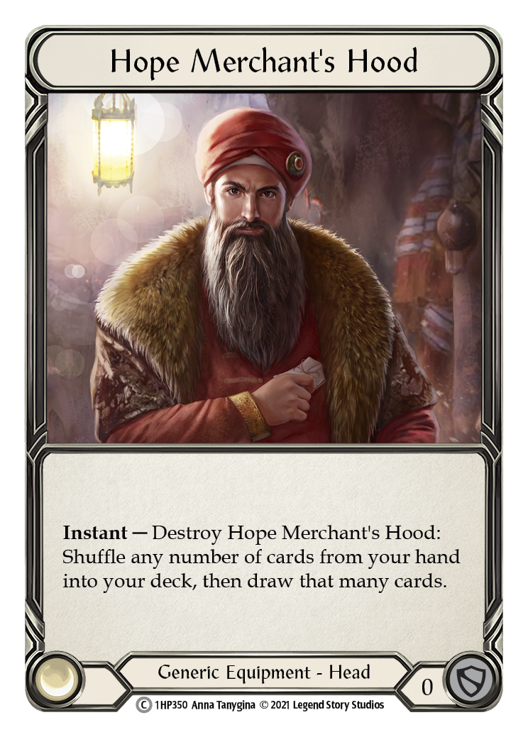 Hope Merchant's Hood [1HP350] (History Pack 1) | Arkham Games and Comics