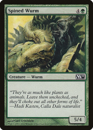 Spined Wurm [Magic 2011] | Arkham Games and Comics