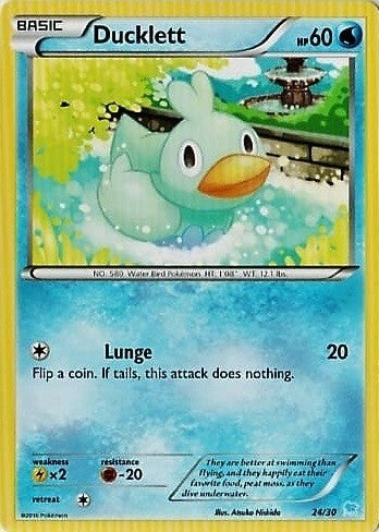 Ducklett (24/30) [XY: Trainer Kit 3 - Suicune] | Arkham Games and Comics