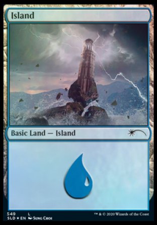 Island (Wizards) (549) [Secret Lair Drop Promos] | Arkham Games and Comics