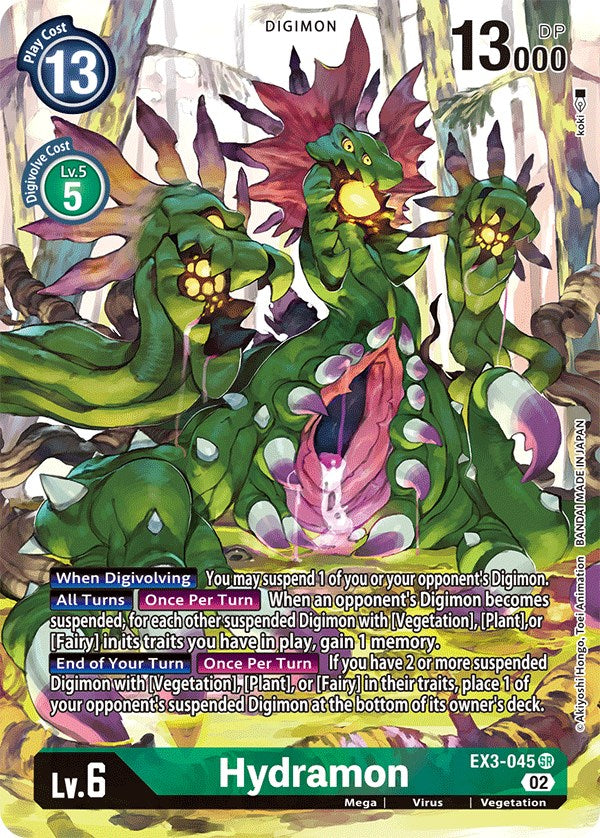 Hydramon [EX3-045] (Alternate Art) [Draconic Roar] | Arkham Games and Comics