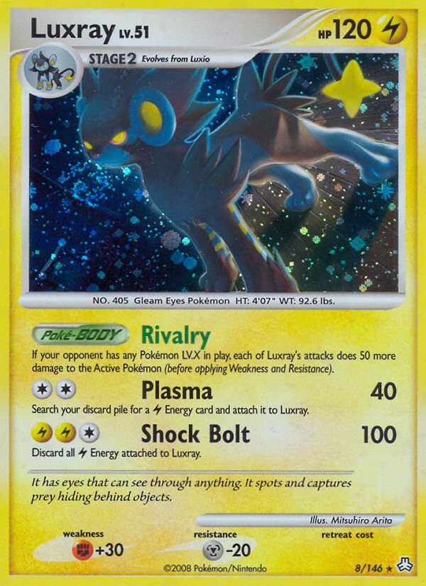 Luxray (8/146) [Diamond & Pearl: Legends Awakened] | Arkham Games and Comics