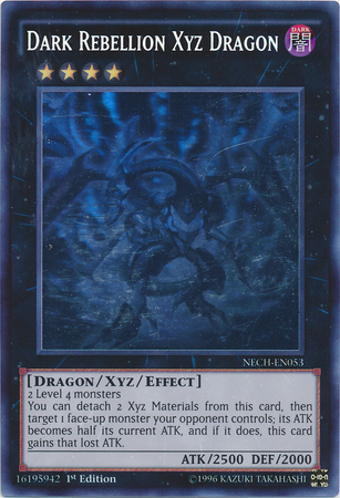 Dark Rebellion Xyz Dragon [NECH-EN053] Ghost Rare | Arkham Games and Comics