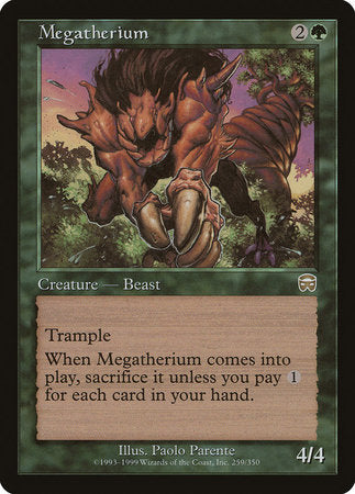 Megatherium [Mercadian Masques] | Arkham Games and Comics