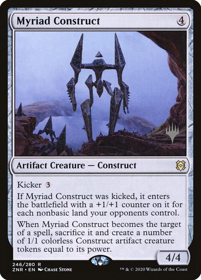 Myriad Construct (Promo Pack) [Zendikar Rising Promos] | Arkham Games and Comics