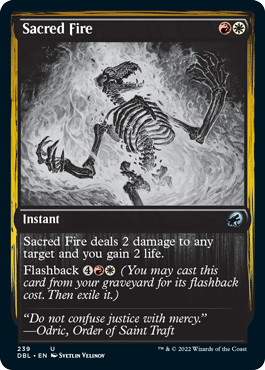 Sacred Fire [Innistrad: Double Feature] | Arkham Games and Comics