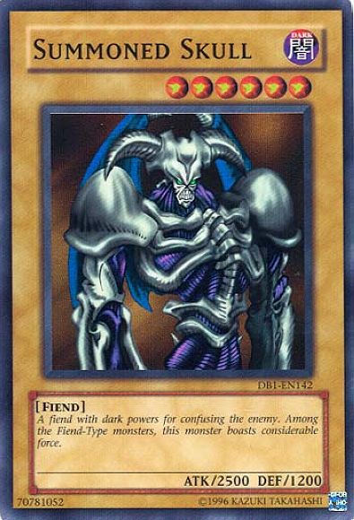 Summoned Skull [DB1-EN142] Super Rare | Arkham Games and Comics