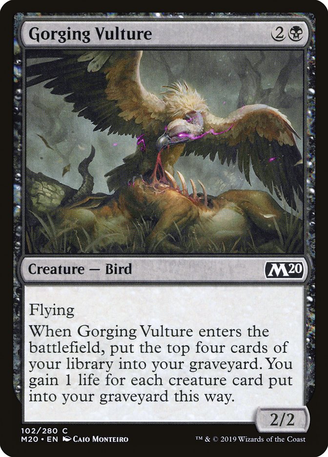 Gorging Vulture [Core Set 2020] | Arkham Games and Comics