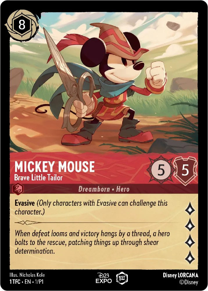 Mickey Mouse (1) [D23 Promos] | Arkham Games and Comics