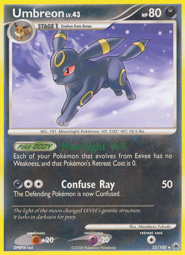 Umbreon (32/100) [Diamond & Pearl: Majestic Dawn] | Arkham Games and Comics