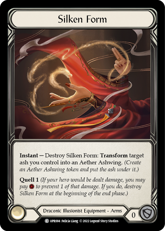 Silken Form [UPR004] (Uprising)  Rainbow Foil | Arkham Games and Comics