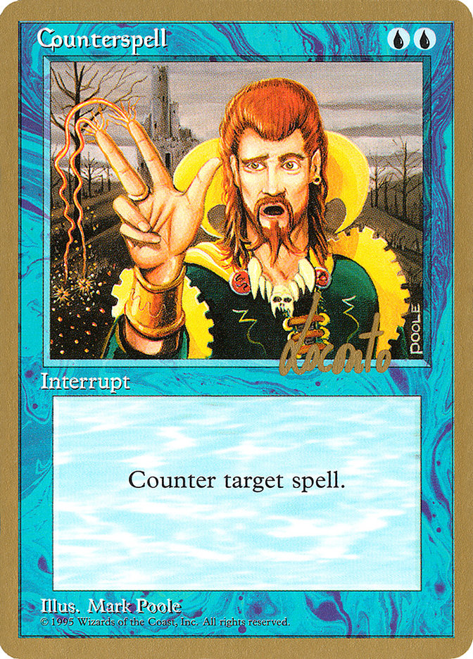 Counterspell (Michael Loconto) [Pro Tour Collector Set] | Arkham Games and Comics