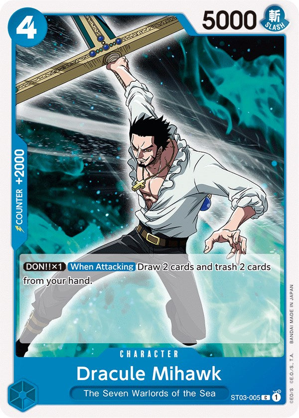 Dracule Mihawk [Starter Deck: The Seven Warlords of The Sea] | Arkham Games and Comics