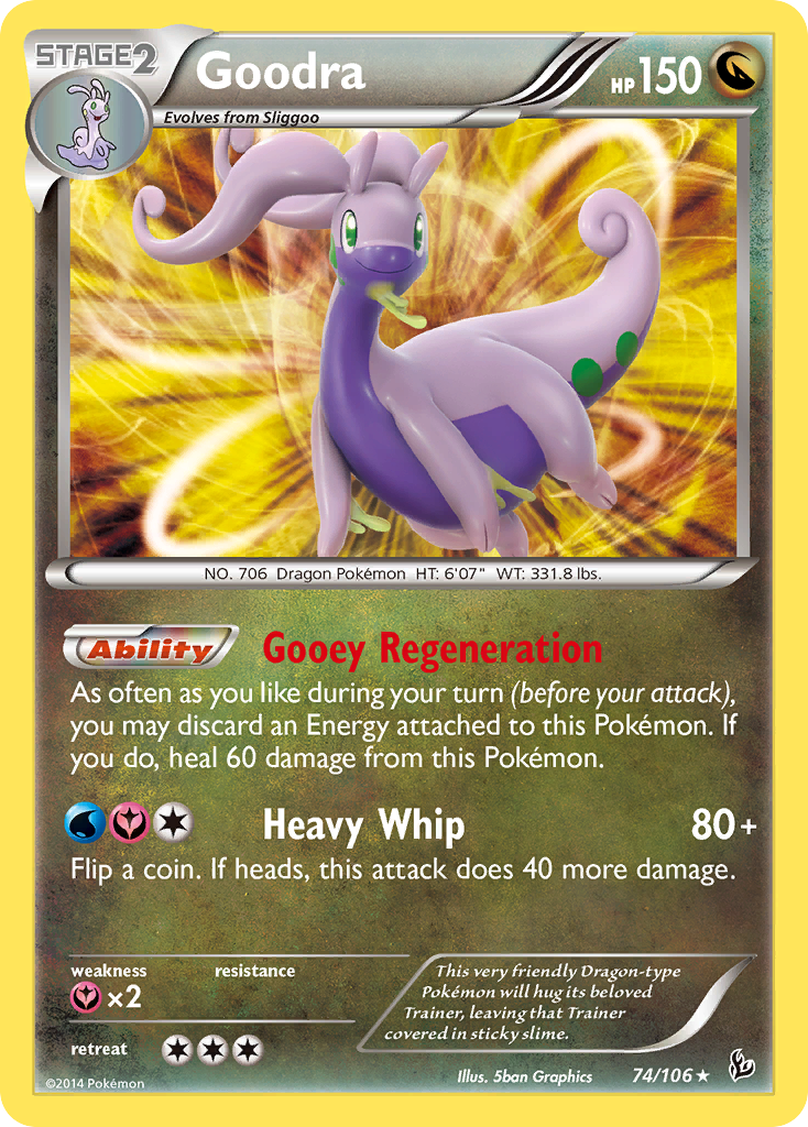 Goodra (74/106) [XY: Flashfire] | Arkham Games and Comics