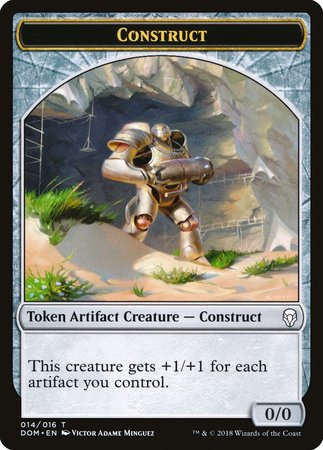 Construct Token [Dominaria Tokens] | Arkham Games and Comics