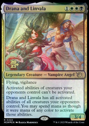 Drana and Linvala [March of the Machine Prerelease Promos] | Arkham Games and Comics