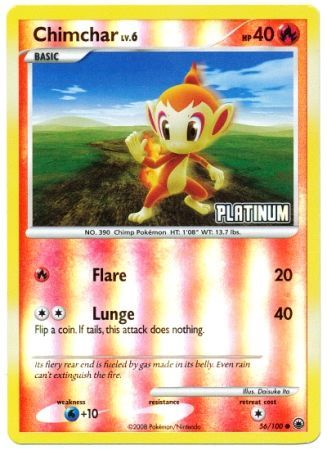 Chimchar (56/100) [Burger King Promos: 2009 Collection] | Arkham Games and Comics