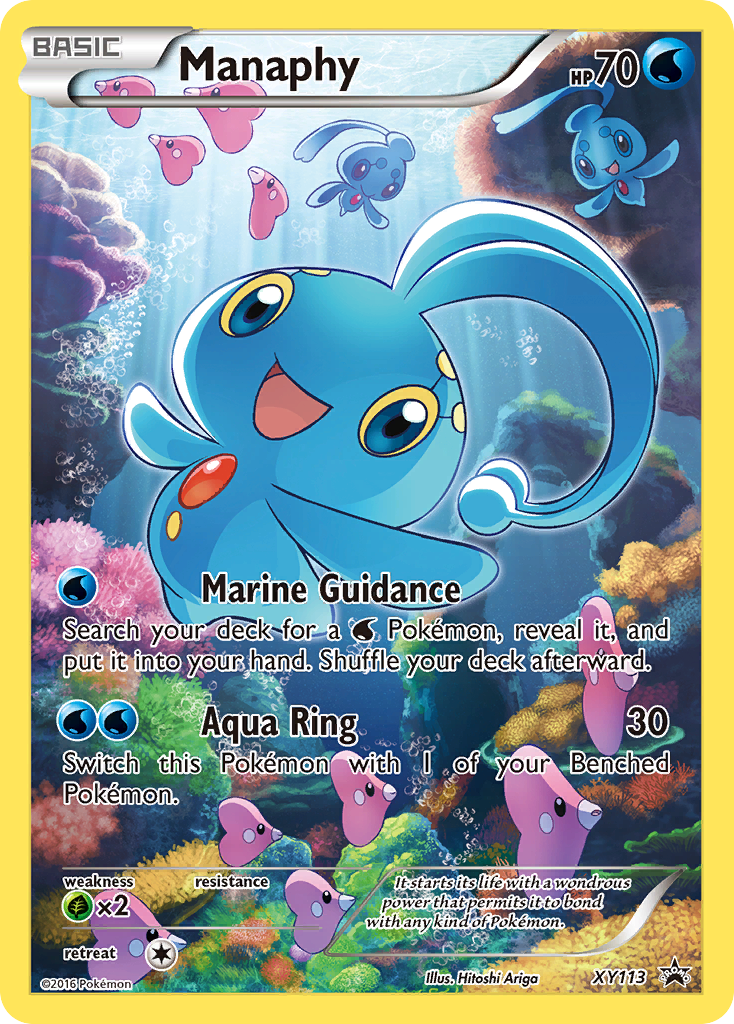 Manaphy (XY113) [XY: Black Star Promos] | Arkham Games and Comics