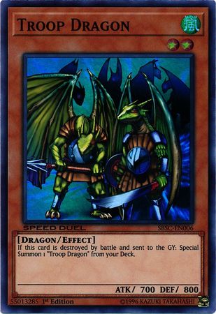 Troop Dragon [SBSC-EN006] Super Rare | Arkham Games and Comics