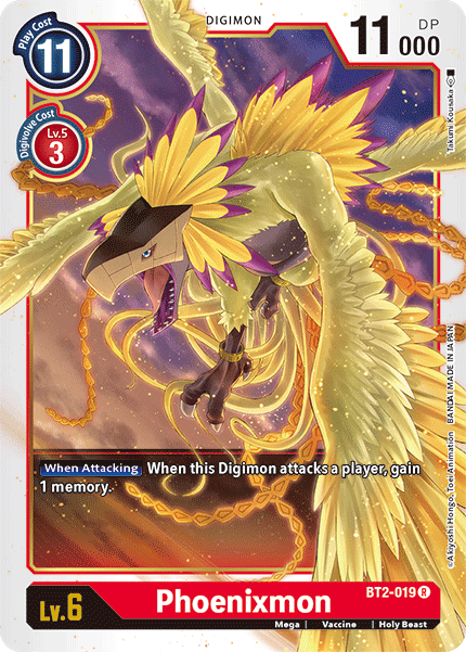 Phoenixmon [BT2-019] [Release Special Booster Ver.1.5] | Arkham Games and Comics