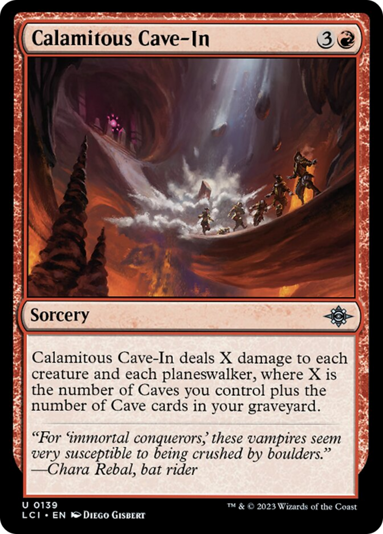 Calamitous Cave-In [The Lost Caverns of Ixalan] | Arkham Games and Comics