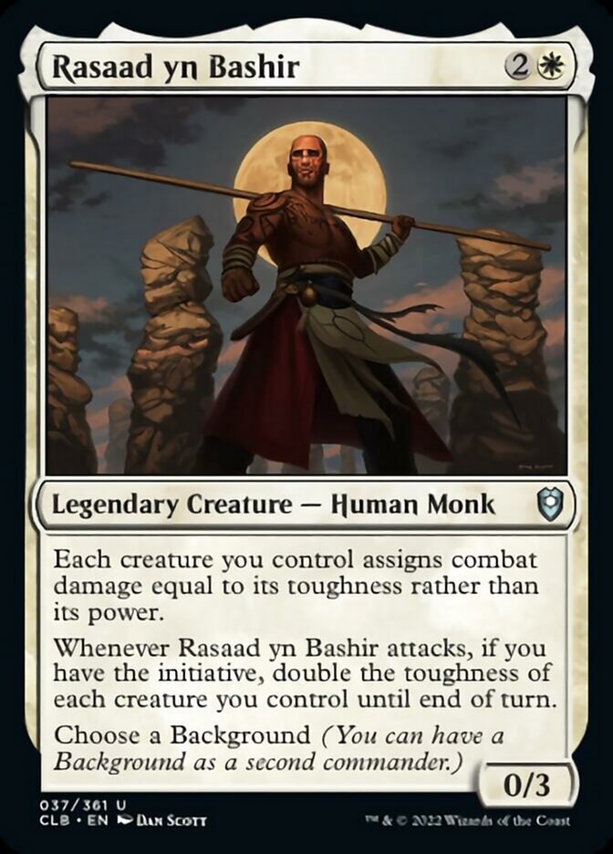 Rasaad yn Bashir [Commander Legends: Battle for Baldur's Gate] | Arkham Games and Comics