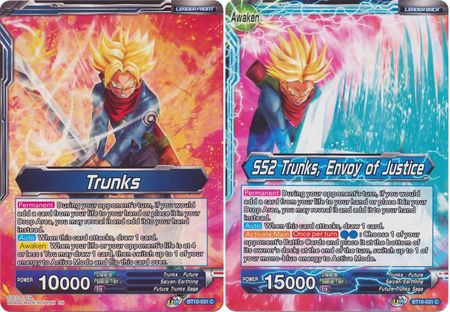 Trunks // SS2 Trunks, Envoy of Justice (BT10-031) [Rise of the Unison Warrior 2nd Edition] | Arkham Games and Comics