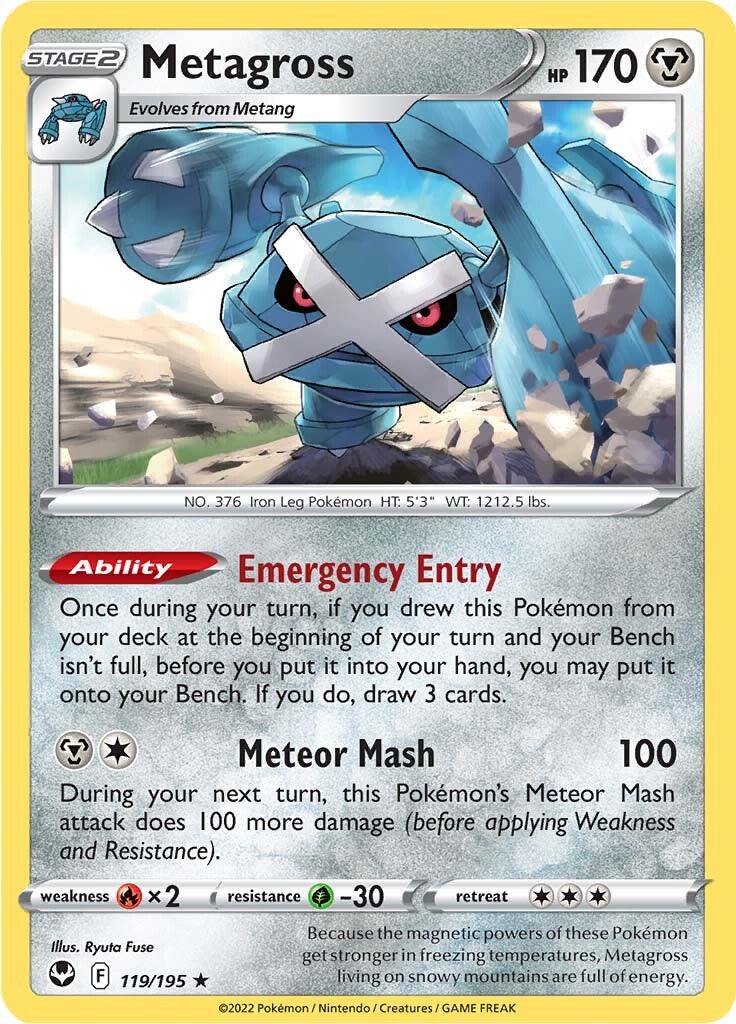 Metagross (119/195) [Sword & Shield: Silver Tempest] | Arkham Games and Comics