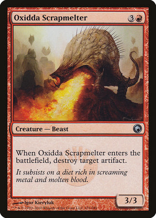 Oxidda Scrapmelter [Scars of Mirrodin] | Arkham Games and Comics