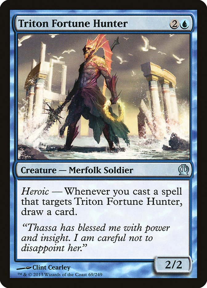 Triton Fortune Hunter [Theros] | Arkham Games and Comics