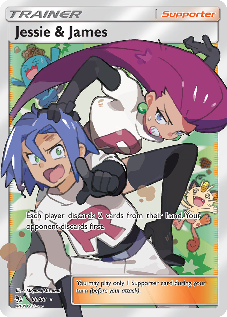 Jessie & James (68/68) [Sun & Moon: Hidden Fates] | Arkham Games and Comics