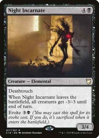 Night Incarnate [Commander 2018] | Arkham Games and Comics