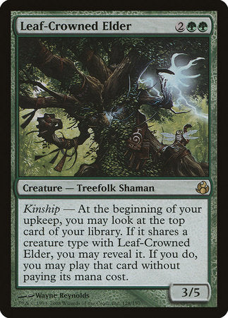 Leaf-Crowned Elder [Morningtide] | Arkham Games and Comics