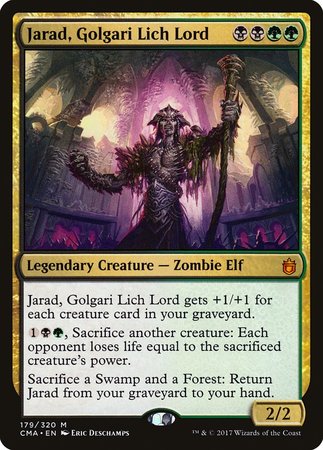 Jarad, Golgari Lich Lord [Commander Anthology] | Arkham Games and Comics