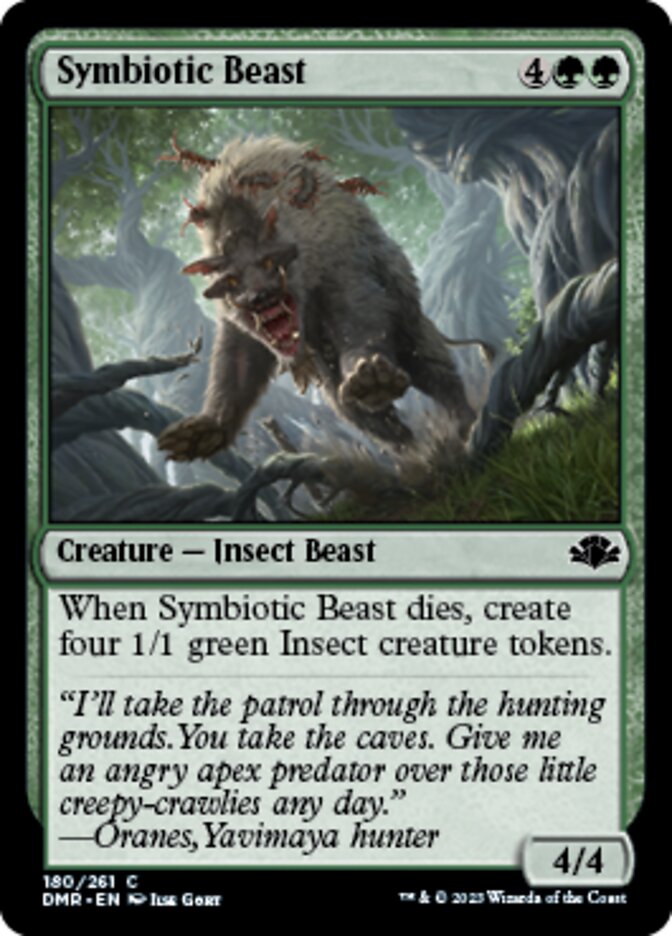 Symbiotic Beast [Dominaria Remastered] | Arkham Games and Comics