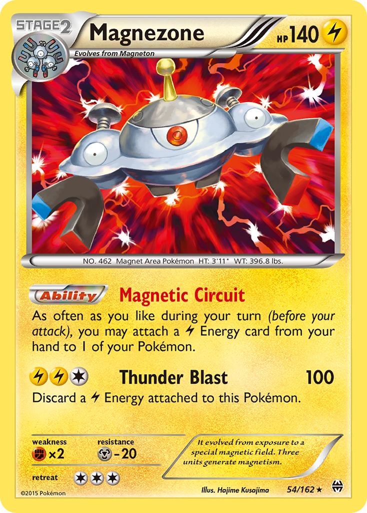 Magnezone (54/162) [XY: BREAKthrough] | Arkham Games and Comics